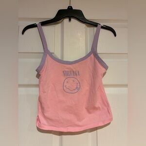 ⭐️3/$15⭐️NIRVANA Pink and Purple Camisole